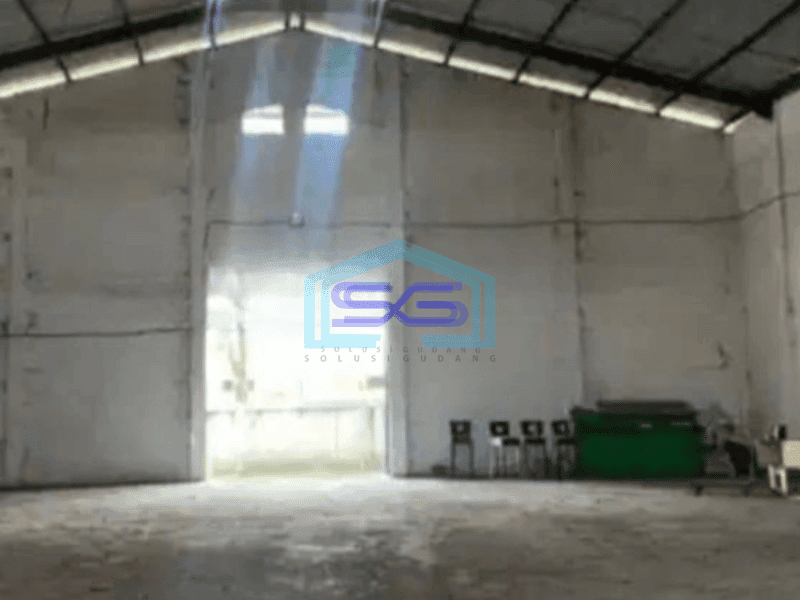 Dijual Cepat Gudang Siap Pakai Luas Bangunan 2600 m² di Sangiang Jaya Tangerang