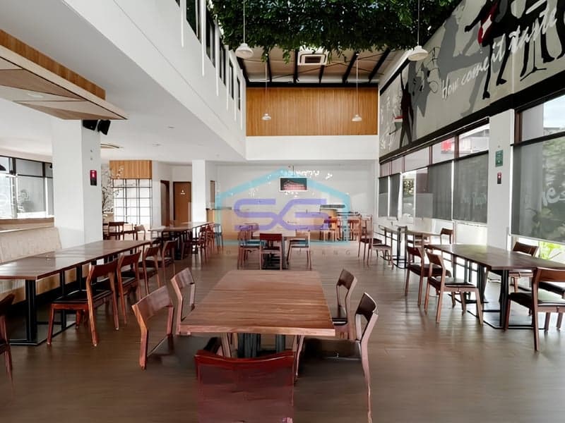 Disewakan Ruang Usaha Ex Resto Sayap Wastukencana Bandung Siap Pakai LB 700m2