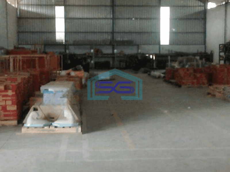 Dijual Gudang di Legok Tangerang Akses Container Luas Tanah 5270 m²