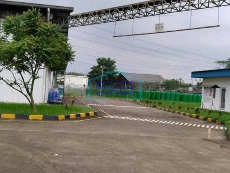 Dijual Gudang Cikande Lokasi Pas Depan Pintu Tol Kondisi Siap Pakai LT 18972m2