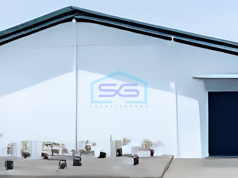For Sale Warehouse Large Building Area 2430 sqm Located in Sukoahrjo Container Access