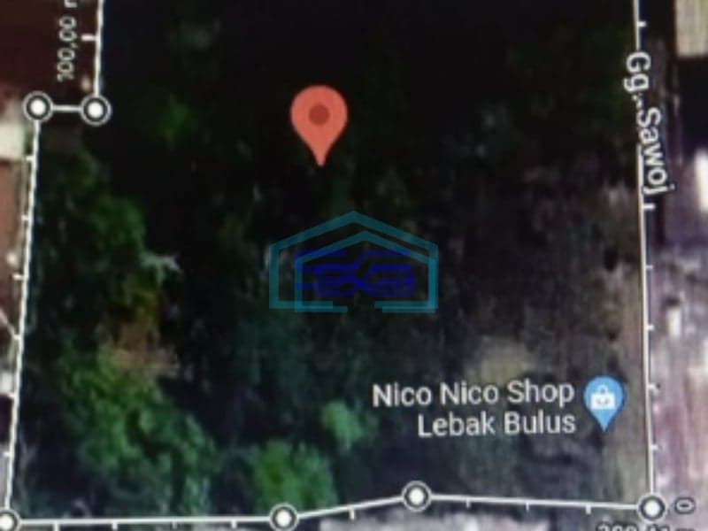 Dijual Tanah Strategis Dekat Villa Delima Dan Condo House Apple Di Lebak Bulus, Jakarta Selatan  Luas Tanah  2402 m²