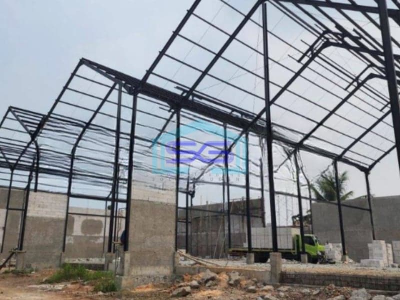 Disewakan Gudang Luas Bangunan  144 m² Lokasi Sangat Strategis di Legok Tangerang