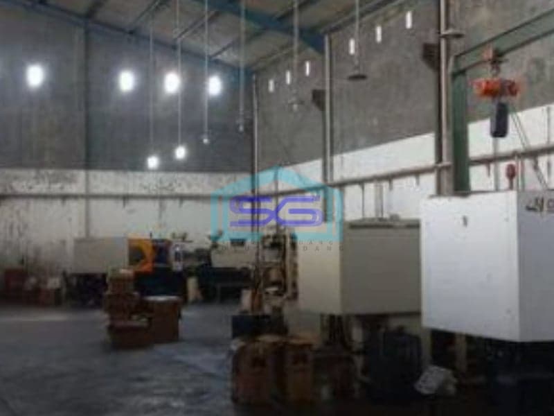 Dijual Tanah dan Bangunan Gudangnya Saja di Tambun Bekasi LT 1450m2