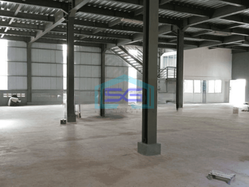 Disewakan Gudang Luas Bangunan  890 m² di Bekasi Ada Loading Dock