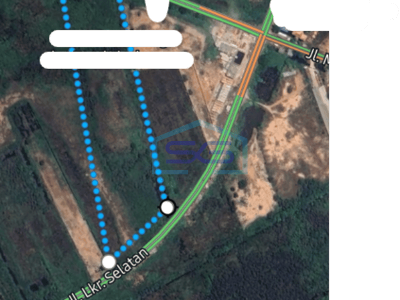 苏门答腊南勿里宁安路战略性土地出售，占地1.33公顷