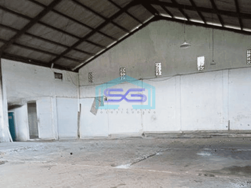 Disewakan Gudang Strategis di Pinggir Jalan Raya Depok LT 650m2