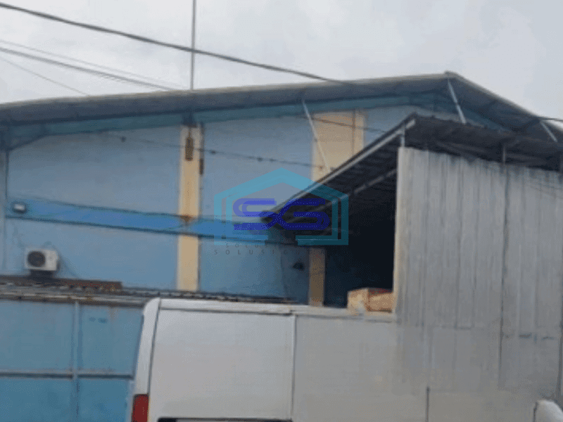 Disewakan Gudang Akses Container Luas Bangunan 2000 m² di Kosambi Tangerang