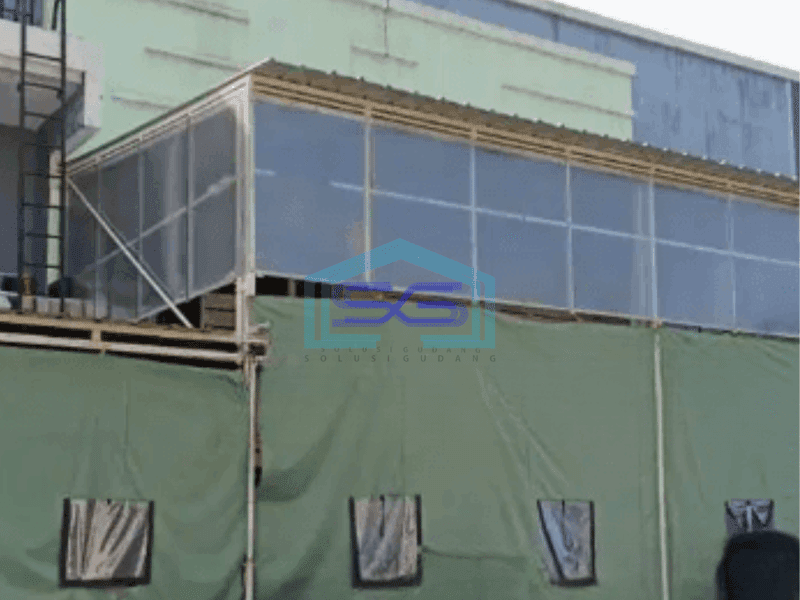 Dijual Cepat Pabrik Luas Bangunan  400 m² di Legok Tangerang