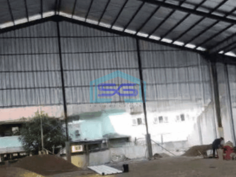 Disewakan Gudang Akses Container 40 Feet Luas Bangunan 1440 m² di Balaraja Tangerang