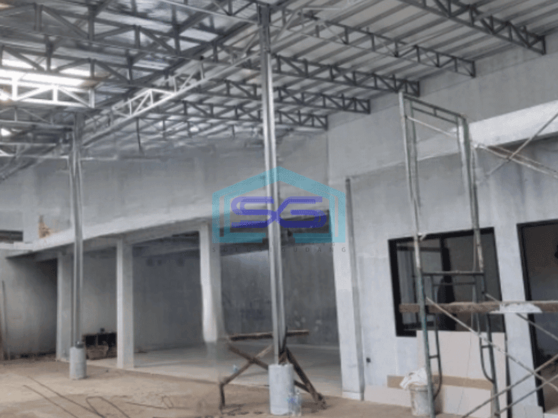 Disewakan Gudang Plus Kantor Luas Bangunan 450 m² di Kapuk Jakarta Utara