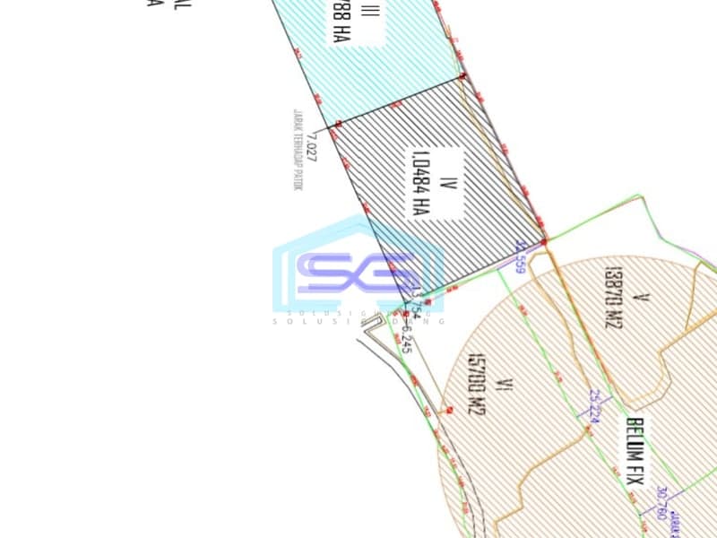 Disewakan Tanah lokasi jl Tambak Osowilangun Surabaya Dekat Pelabuhan Teluk Lamong Lokasi IV,V,VI