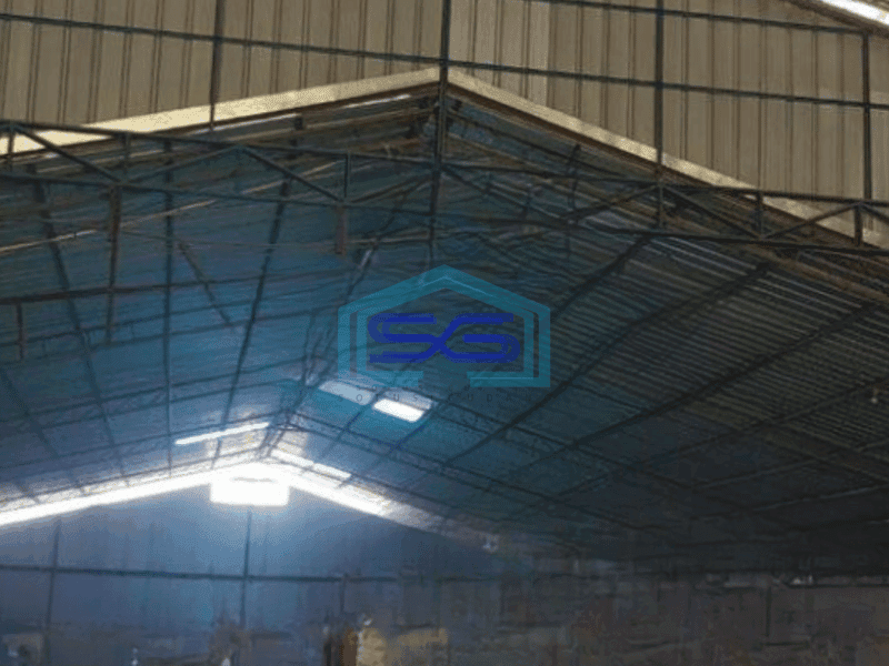 Dijual Gudang Ex Pabrik Triplek di Kapuk Kamal Jakarta Barat Luas Bangunan 900 m²