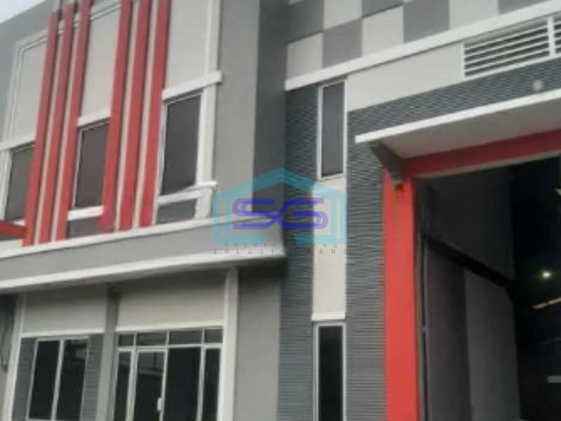 Disewakan Gudang Lokasi Bebas Banjir di Cikupa Tangerang Luas Bangunan 998 m²