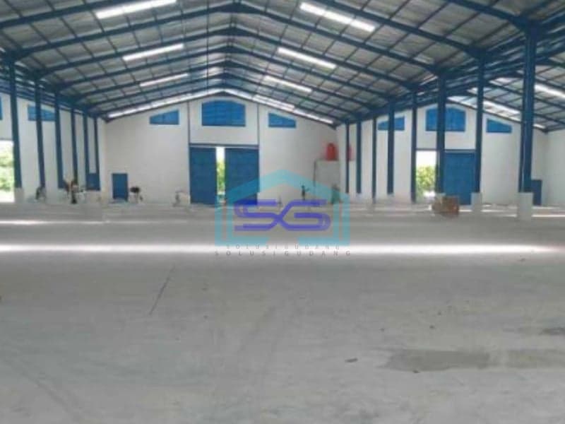 Disewakan Gudang Luas Tanah 1700 m² Lokasi Bebas Banjir di Tangerang