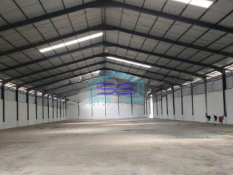 Disewakan Gudang Siap Pakai Luas Bangunan  5274 m² Lokasi Bebas Banjir di Gresik Jawa Timur