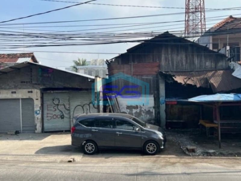 Dijual Bangunan/Gudang Hitung Tanah di Jalan Raya Manukan Surabaya LT 316m2