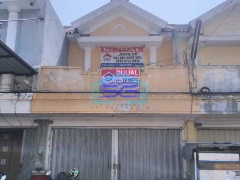 Disewa Ruko 2 Lantai Termurah di Sentra Tropodo Waru, Dekat Rungkut Surabaya Luas Bangunan 125 m²