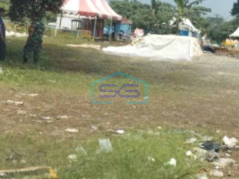 Dijual Lahan Pinggir Jalan Raya Cisauk Tangerang Cocok Untuk Usaha