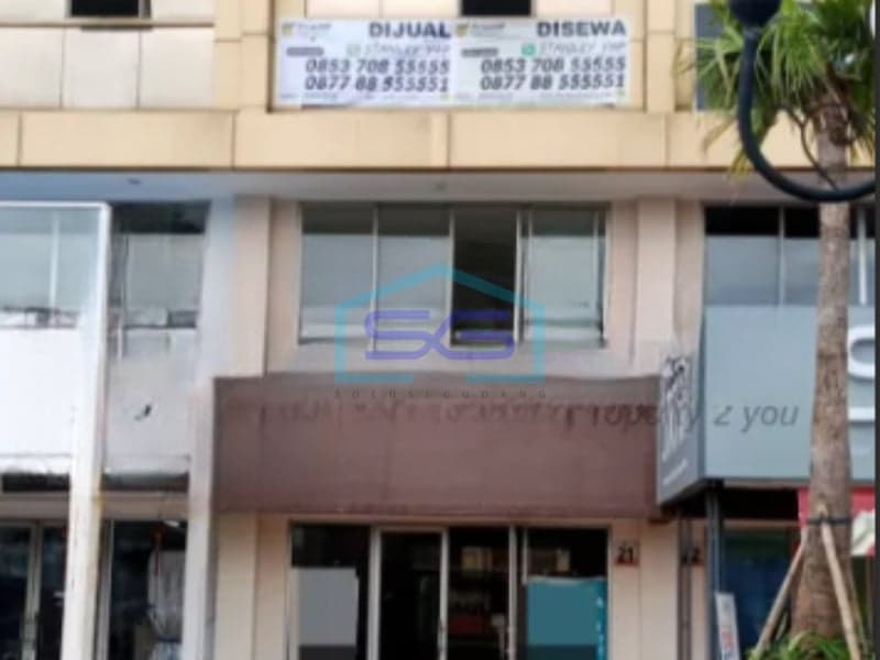 出租海景高尔夫岛店屋，PIK雅加达北部，建筑面积337.5平方米
