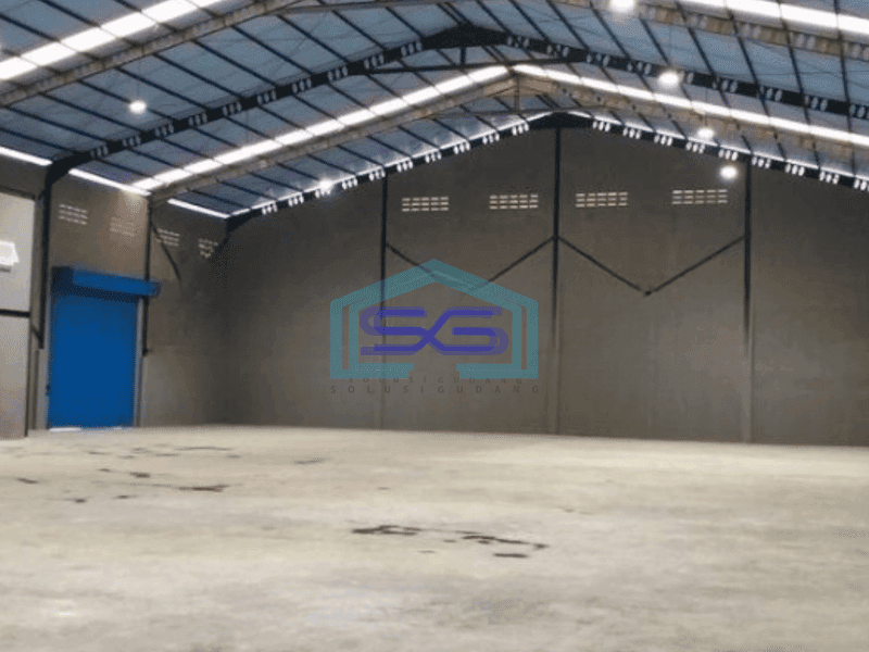 Dijual Gudang Ada Kantor Luas Bangunan  1468 m² di Sepatan Tangerang