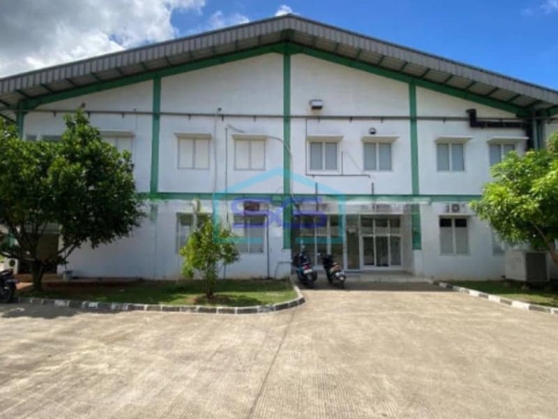 Large Ready-to-Use Warehouse for Rent, Suitable for Production in Cikande Industrial Area, Serang Banten, Building Area 2064m²
