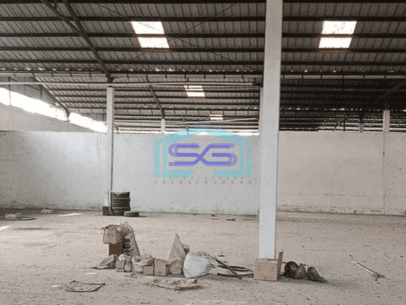 Dijual gudang luas bagus di Jl Raya Curug Tangerang
