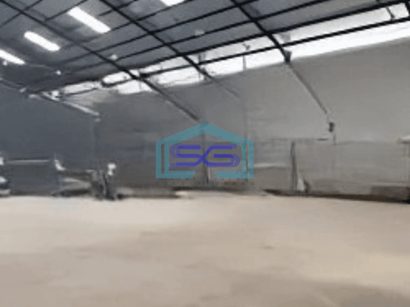 Disewakan Gudang Bangunan Baru Luas Bangunan 2300 m² di Legok Tangerang