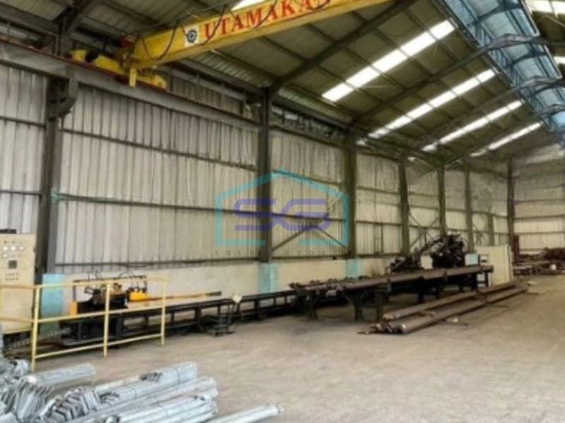 Warehouse for Sale Land Area 5200 sqm Located in Curug Tangerang Banten