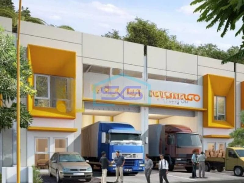 Dijual Gudang Luas Bangunan 261 m² di Jalan Benda Raya Kamal Jakarta Barat