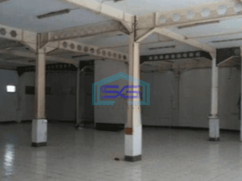 Disewakan Gudang Siap Pakai Luas Bangunan 1700 m² di Waru Sidoarjo Ada Kantor