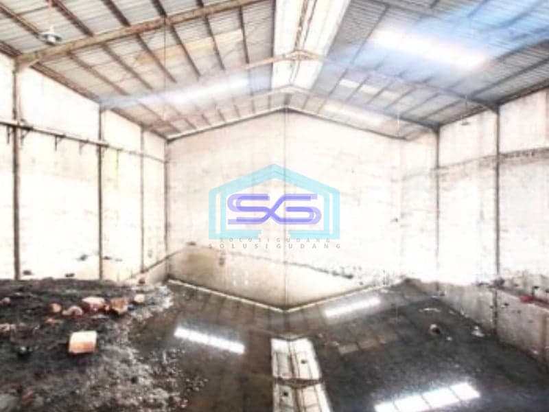 Dijual Gudang Luas Tanah  800 m²  di Cipondoh Tangerang Ada Kantor