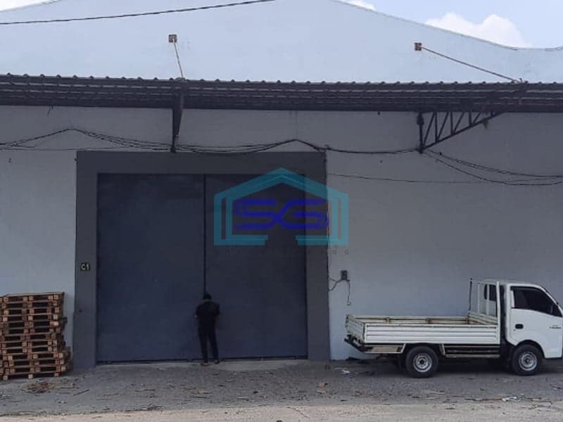 Disewakan Gudang Siap Pakai Komplek Pergudangan Arafuru Palembang LB 576m2