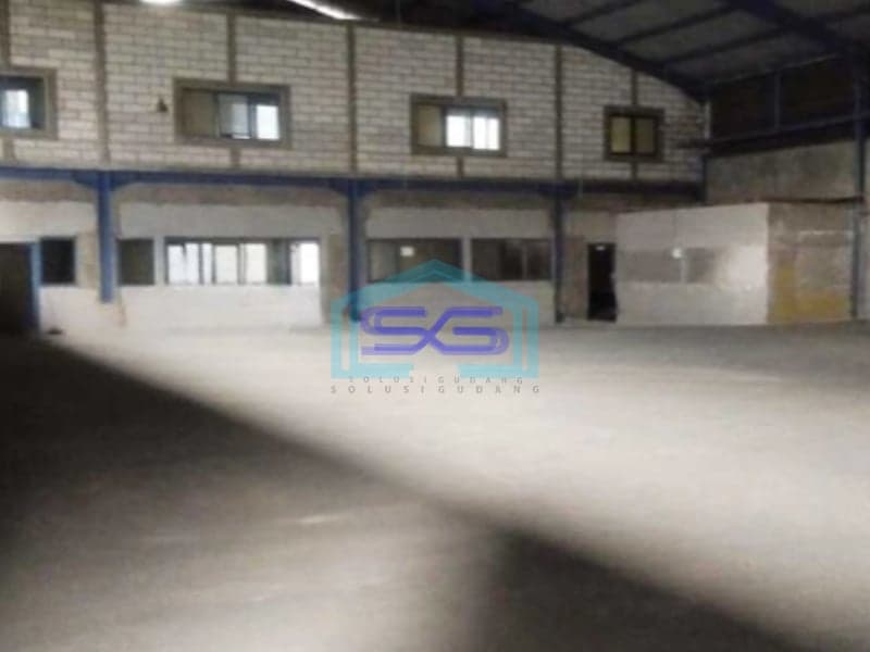 Disewakan Gudang Luas Bangunan 1242 m2 Lokasi Bebas Banjir di Tangerang