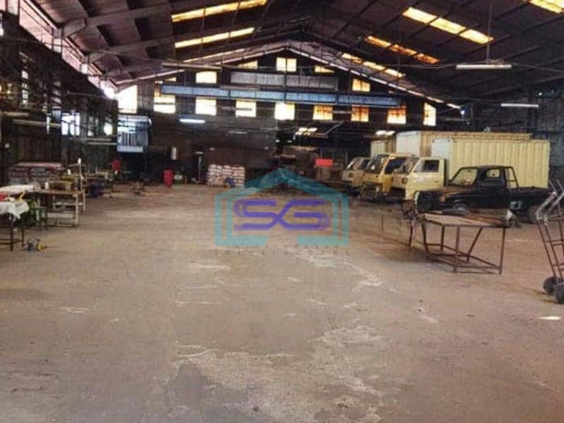 Dijual Gudang Ex Pabrik Plastik Dekat Toll di Curug Bitung Tangerang LT 5639m2