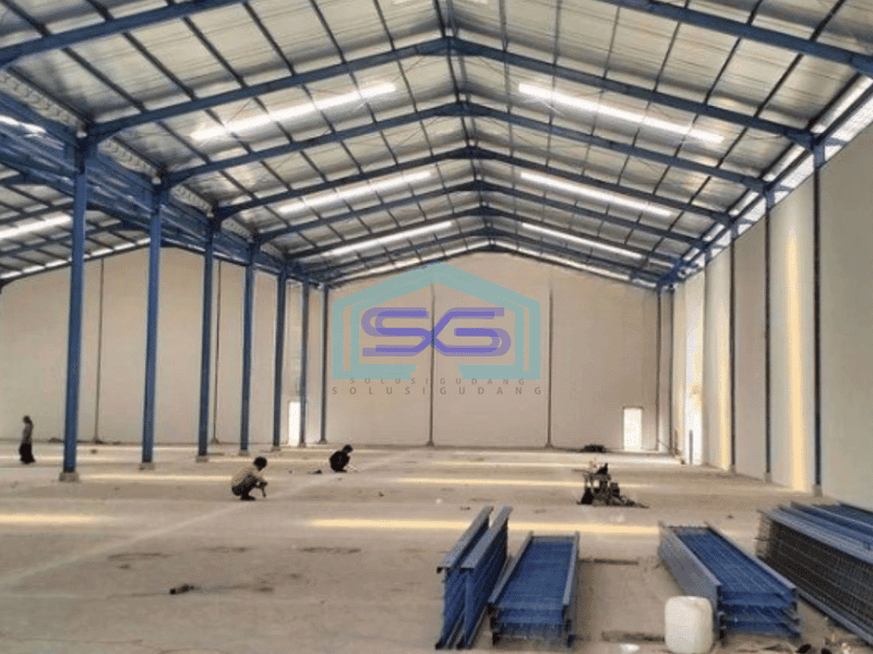 Disewakan Gudang Baru Luas Bangunan 1122 m² di Klapanunggal Bogor