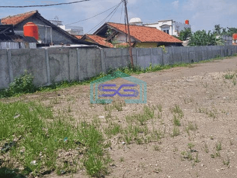 Dijual Tanah Padat Sudah Dikeliling Pager Pinggir Jalan Utama Babelan Bekasi Jawa Barat LT 3437m2