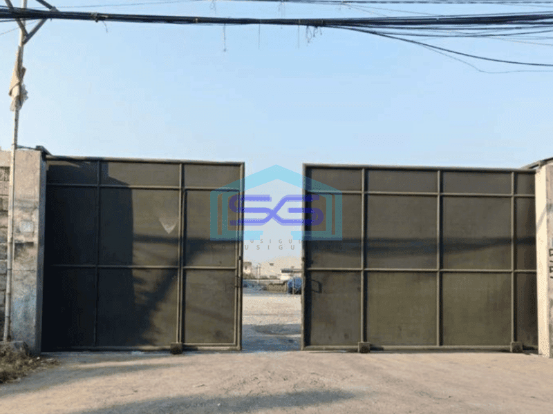 Disewakan Tanah Murah Sudah Uruk Dan Full Pagar Akses Kontainer Di Kenjeran Surabaya LT 4590m2