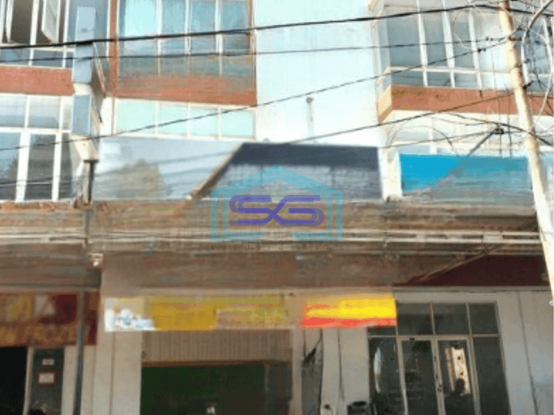 Dijual Ruko Lokasi Strategis Pinggir Jalan Raya  di Kenjeran Surabaya 3 Lantai