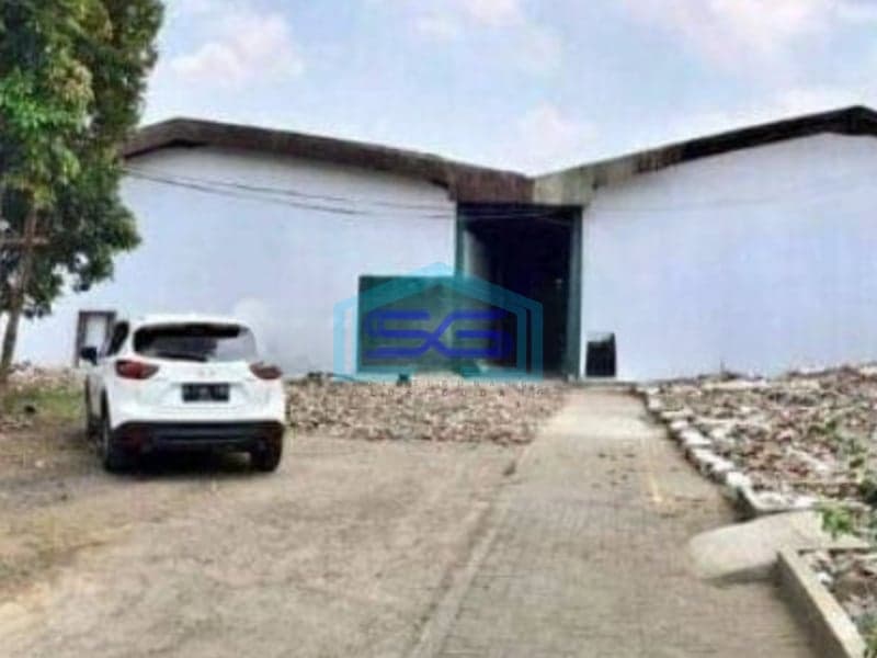 Disewakan Gudang Batu Ceper Tangerang Stand Alone LB 1600m2 Bisa Industri Siap Pakai