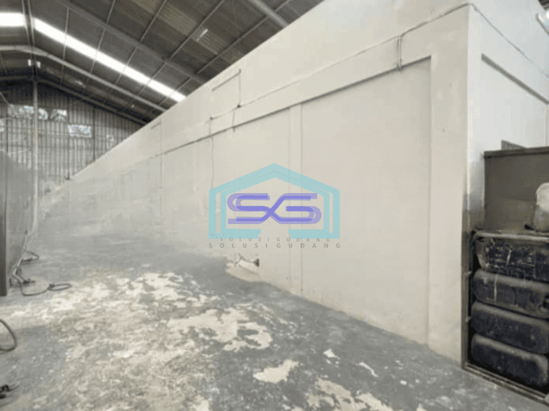 Dijual Gudang Luas Bangunan 800 m² di Tangerang Kota
