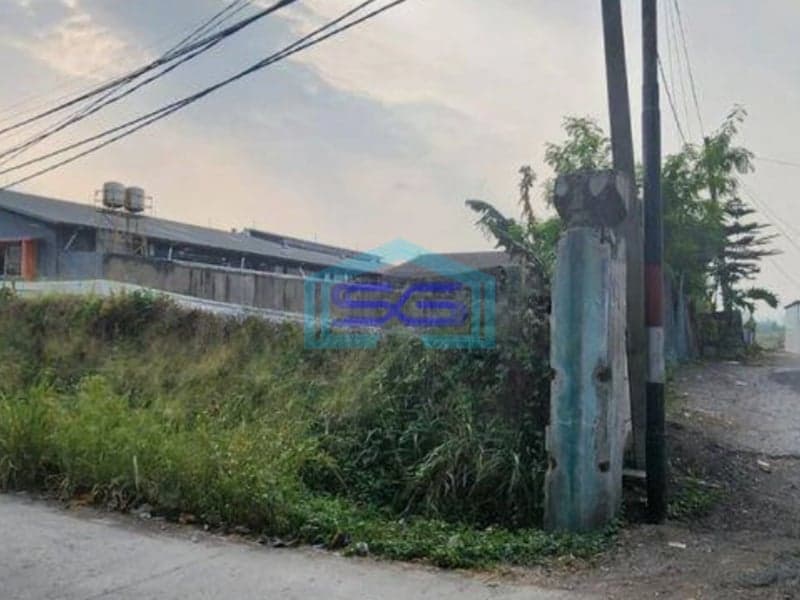 Dijual Tanah + Gudang Zona Abu Industri Akses Kontainer 40 Feet di Batujajar Bandung LT 2072m2