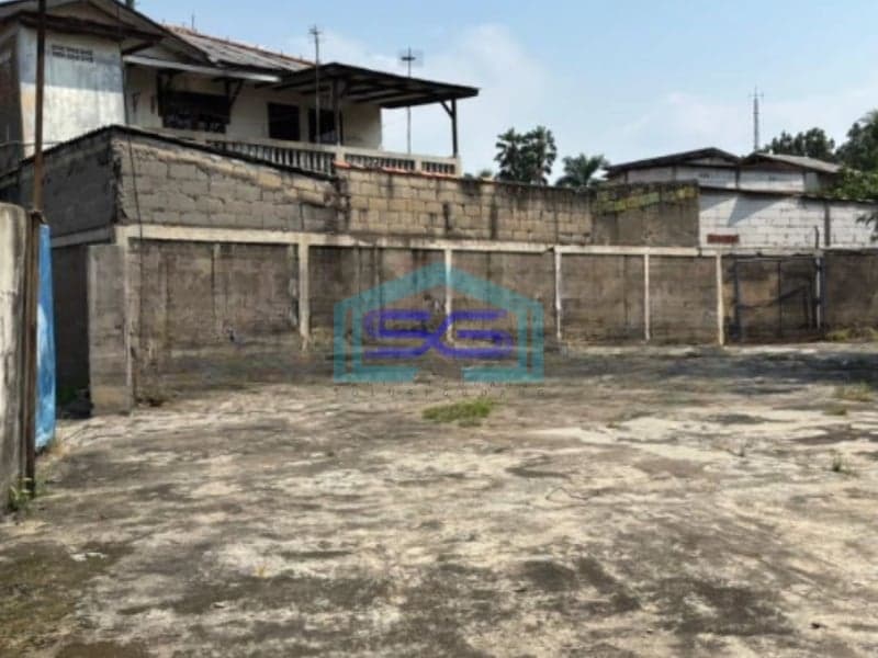Disewakan Gudang Akses Container 40 Feet Luas Tanah 4684 m² di Cikokol Tangerang