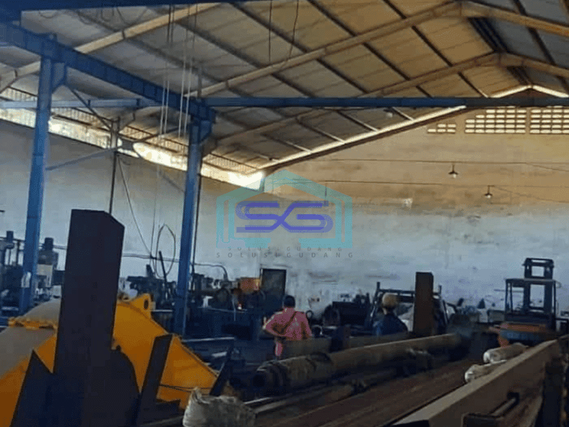 Dijual Pabrik Gudang Izin Industri Strategis Jl Raya Kletek Sidoarjo Dekat Surabaya LT 5828m2