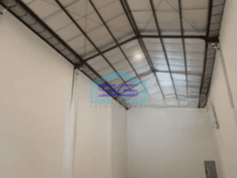 Disewakan Gudang Luas Bangunan 756 m² Akses Container 40 Feet di Benda Tangerang
