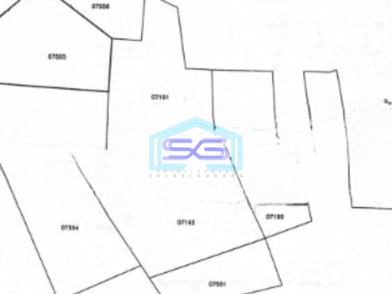 Dijual Tanah Luas  14757 m² Lokasi Gunung Sindur Bogor