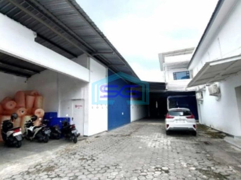 Dijual Gudang Bersih & Kantor Siap Pakai Mlati Sleman Yogyakarta LT 2175m2