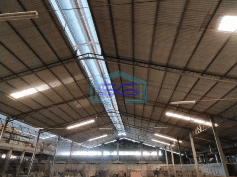 Disewakan Gudang Ex Pabrik Sepeda Luas Bangunan  3000 m² di Cikupa Tangerang