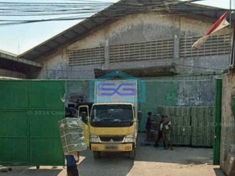 Disewakan Gudang Muara Karang Blok B1 LT 1200m2 Zona Pergudangan Jakarta Utara