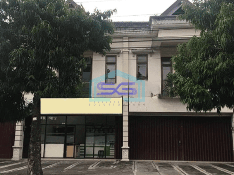 Disewakan Ruko Murah Tepi Jalan Utama Cocok Kantor dan Usaha Sleman Yogyakarta LT 126m2